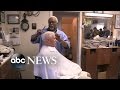 Pence Gets Hair Cut by Barber Who Doesn't Recognize Him