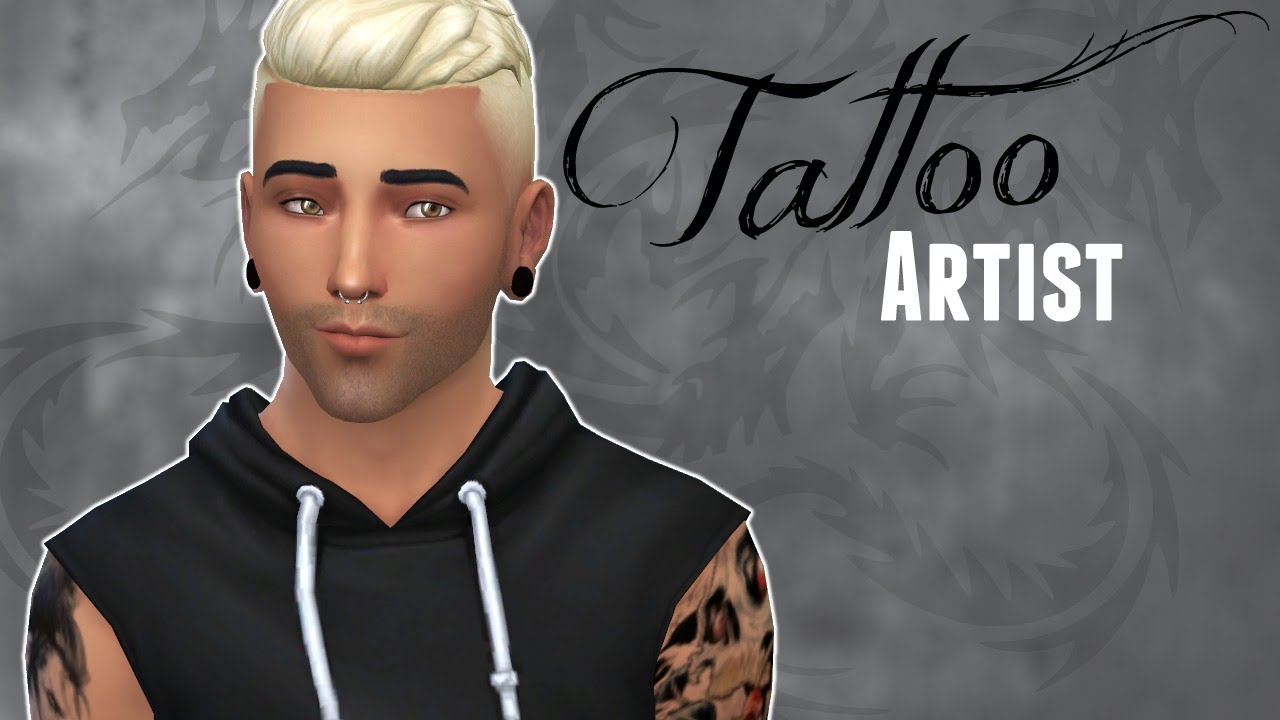 Create A Sim: Sims 4 | Tattoo Artist | - YouTube