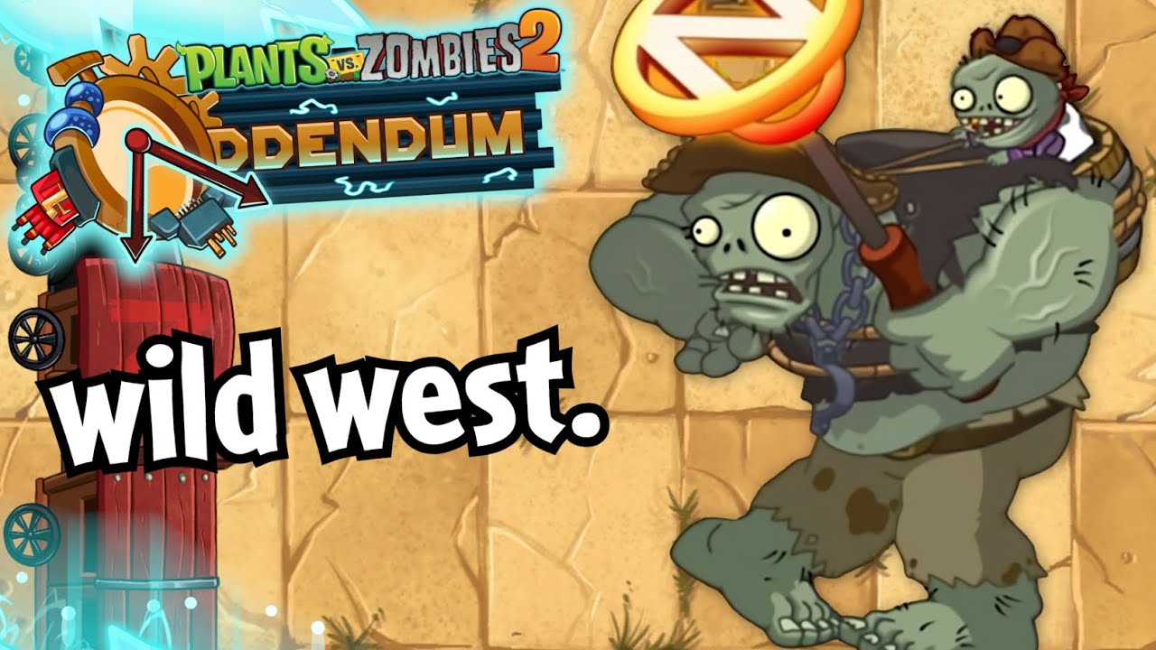 It's happening, the Gargs are dancing! The trains are spawning - Wild West | PvZ 2 Addendum