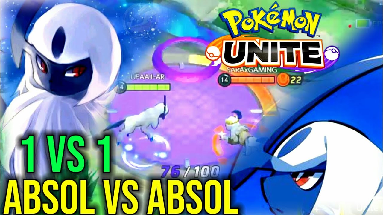 Absol Vs Absol || Pokemon Unite Gameplay || Unite For All Ages ...