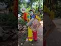 badut jadi kurir paket  #trending #viral