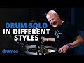 Gregg Bissonette - Drum Solo In 10+ Styles