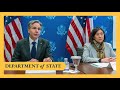 Virtual Ministerial hosted by Secretary Blinken