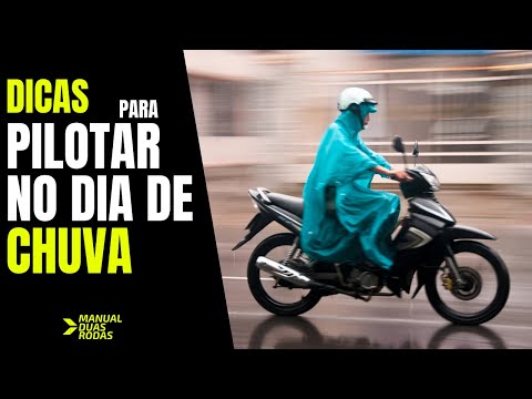 Como Andar De Moto Na Chuva