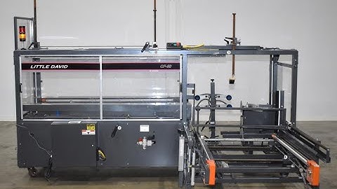 Loveshaw Little David CF50 Case Erector with Bottom Taper - Stock# 72958001