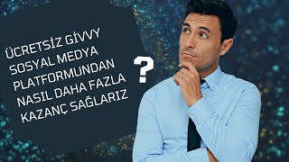 Yatirimsiz Gi̇vvy Sosyal Medya Platformundan 26 Kere Çeki̇m Yaptim