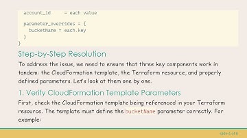 Resolving aws_cloudformation_stack_set_instance Parameter Issues in Terraform