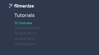 Filmanize Tutorial 01 - Overview