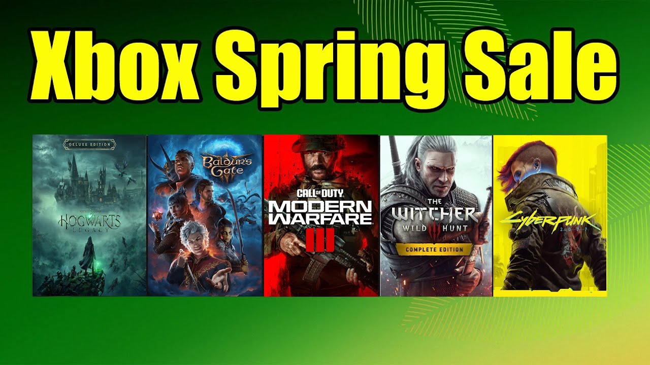 Xbox Spring Sale 2024 [Xbox April Sale] [Easter Game Sale] YouTube