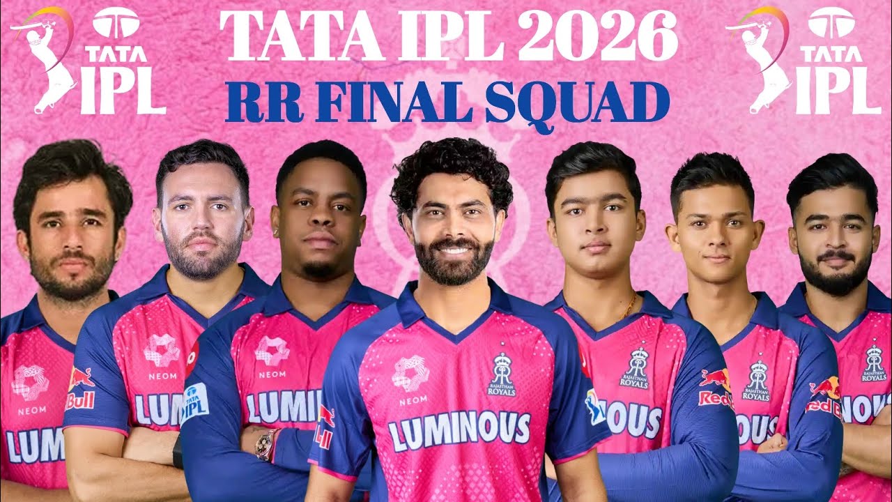 Rajasthan Royals Final Squad IPL 2026 🔥 | Rajasthan Royals Full Team After IPL Auction 2026 | 