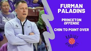 Furman Paladins | Princeton Offense | CHIN to Point Over