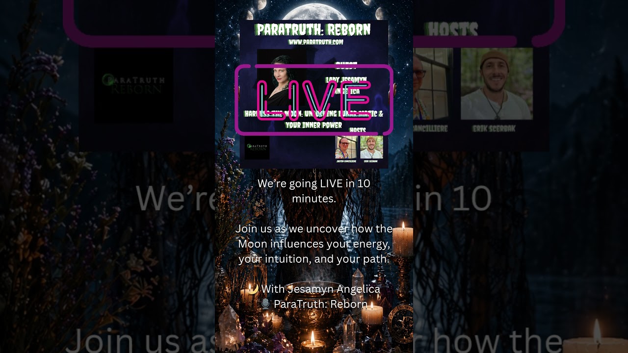 Harness the Moon: Unlocking Lunar Magic & Your Inner Power LIVE