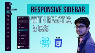 how to create sidebar in react js|| 2022 reactjs Navbar
