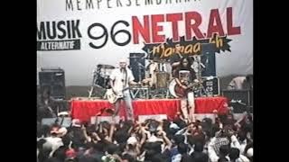 Netral - Lagu Rindu - (Live konser 1996) #netral #lagurindu #netrallive