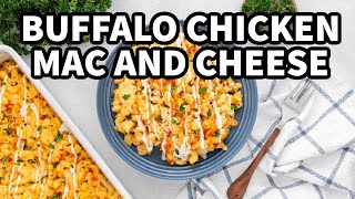 Easy Buffalo Chicken Mac & Cheese Recipe!