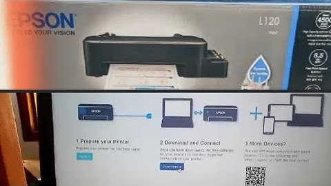 How to set up Epson L120 | My daughter turn to vlog unboxing her printer Med school term