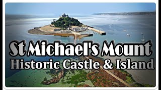 St Michael’s Mount | Cornwall | Castle | Drone view | Island |