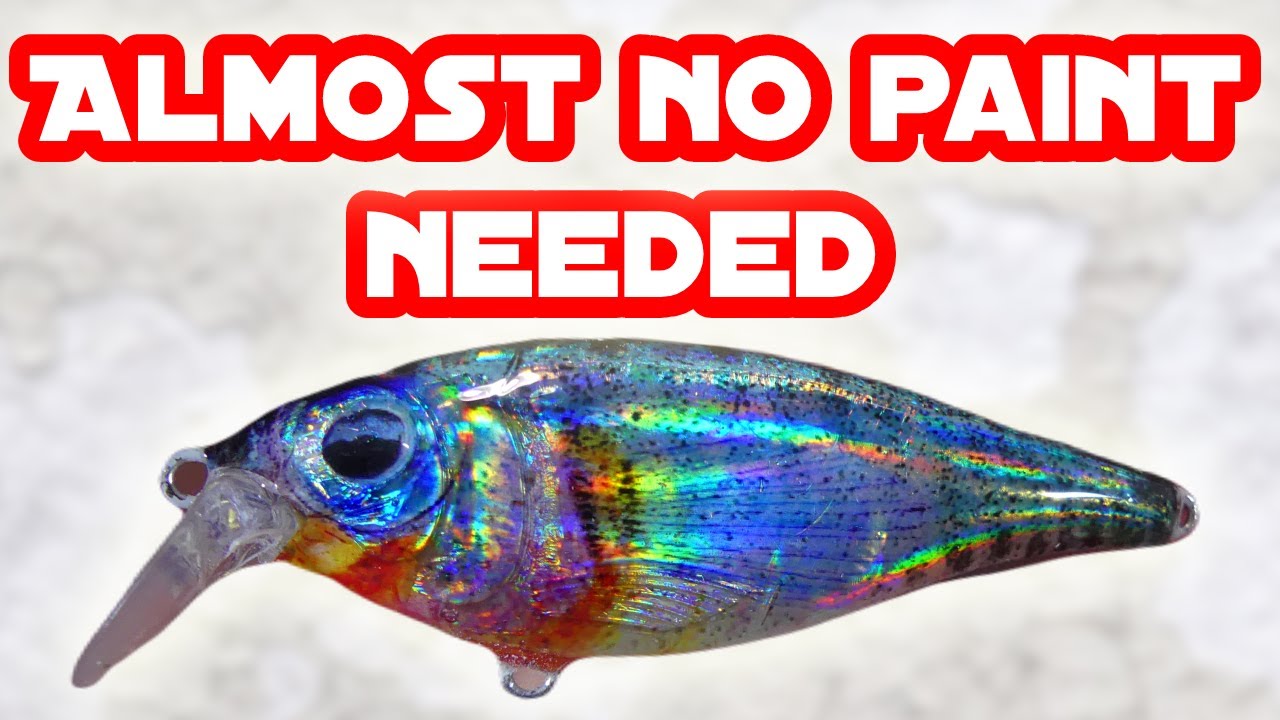 Easy lure painting with these new Lure decals! 