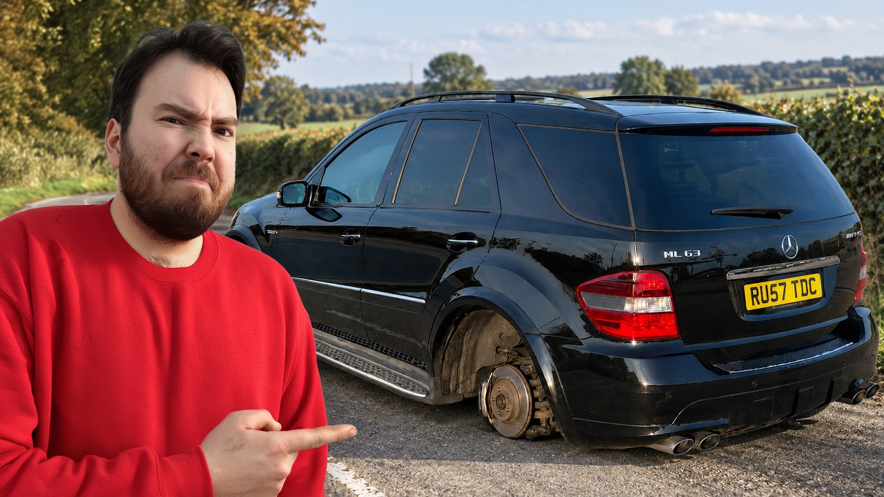 The Wheel Fell Off Our Salvage AMG