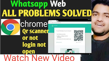 Fix Whatsapp Web Not Working in Chrome | Whatsapp Web logout problem| Whatsapp Not Opening in Chrome