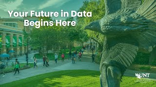 Your Future in Data Begins Here | 🎓 MS in Data Analytics & Statistics at UNT