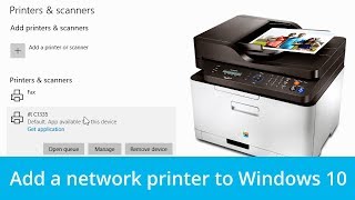 windows 10: how to install a network printer (and what to do if it's not found)