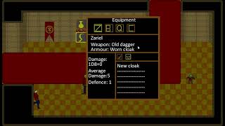 Radiant Dev Log 5 Equipment Menu