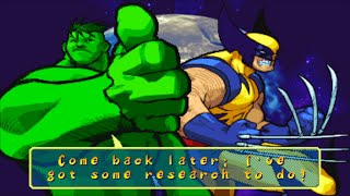 Marvel VS Capcom 1 - Hulk/Wolverine - Expert Difficulty Playthrough