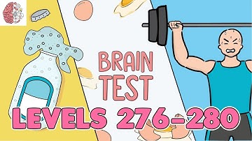 Brain Test: Tricky Puzzles Levels 276 - 280 Solutions