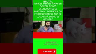 😲😡😵🤪#BRUTAL #MIREN #COMO EL #merluzo #TRATA DE #FASCISTAS A LOS QUE #ATACAN A LOS #DELINCUENTES 😲😡😵🤪