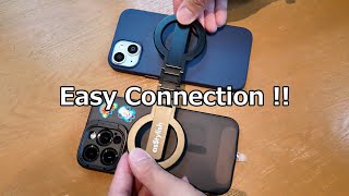 User Guide for Twins Carry Stand | Magnetic Technology to Easily Connect 2 Smartphones