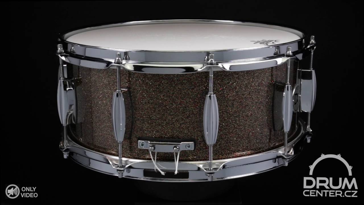 DC CUSTOM DRUMS Bronze Sparkle Maple Mahogany 14x6"