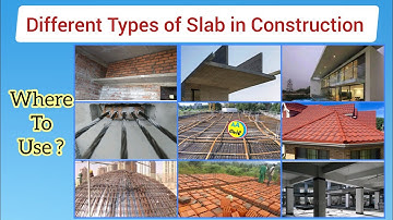 Different Types of Slab in Building Construction | Where to use? | All About Civil Engineer