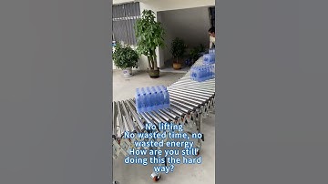 Conveyor System for Beverage Unloading to Warehouse - Naili Conveyor