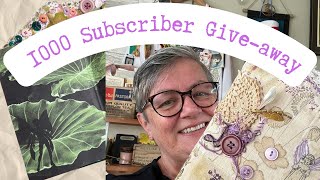 Why I did a 1000 subscriber giveaway?
