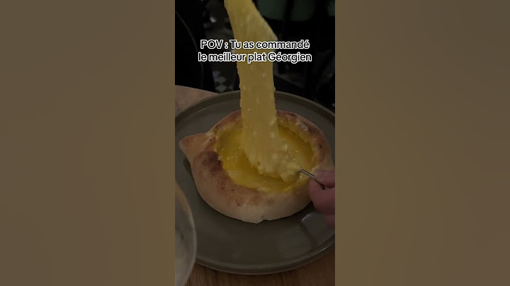 Le Khachapuri, meilleur plat géorgien #food #shorts