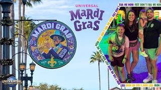 Universal Orlando Mardi Gras 2026 Full Tour | Parade, Food Booths & Tribute Store + Kid Friendly?