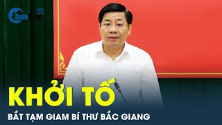 Khởi tố, bắt tạm giam bí thư Tỉnh ủy Bắc Giang Dương Văn Thái | CafeLand