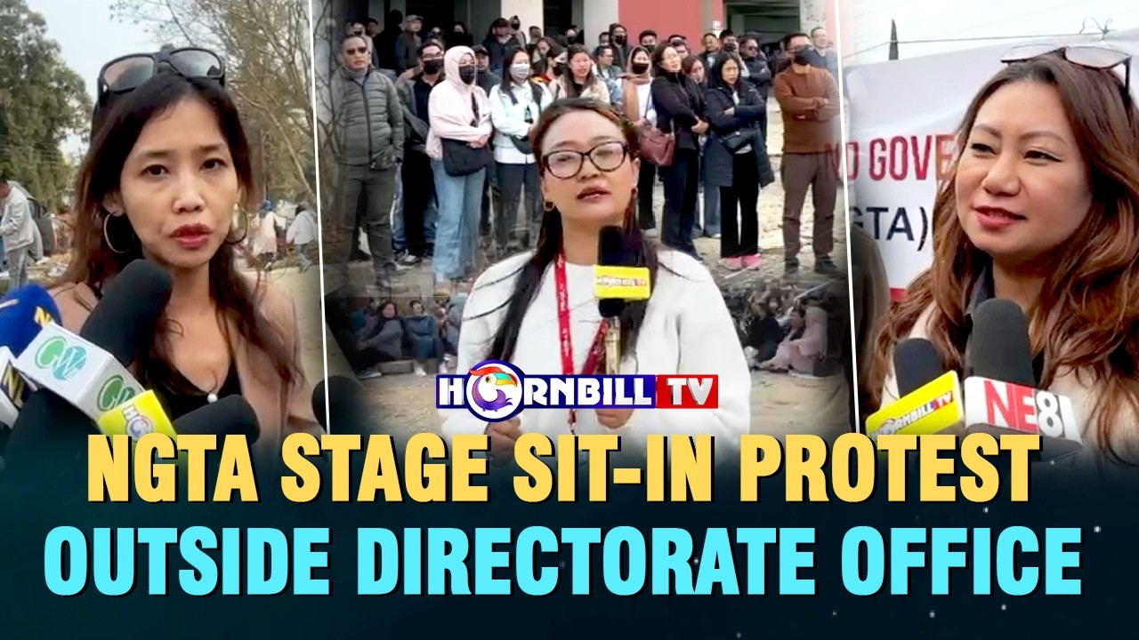NGTA STAGE SIT-IN PROTEST OUTSIDE DIRECTORATE OFFICE