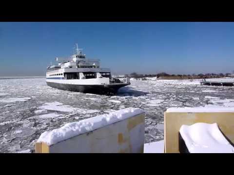 Cape May Lewes Ferry As Icebreaker Youtube