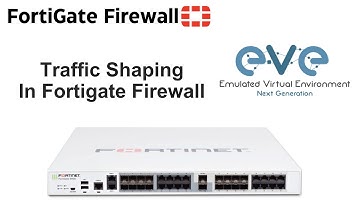 Traffic Shaping - (part-1)/ DHCP lab for beginners #FORTINET #fortigate