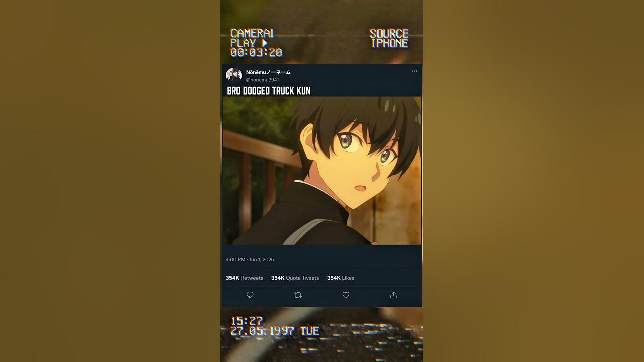 bro dodged truck kun || shinobi no ittoki
