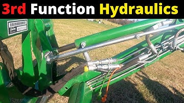 2038R Hydraulic 3rd Function Vs Dual Rear Remotes - Which is better for a Grapple