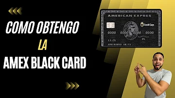 ¿Qué ingresos se necesitan para la tarjeta Amex black?