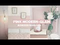 Pink Modern-glam bedroom Makeover