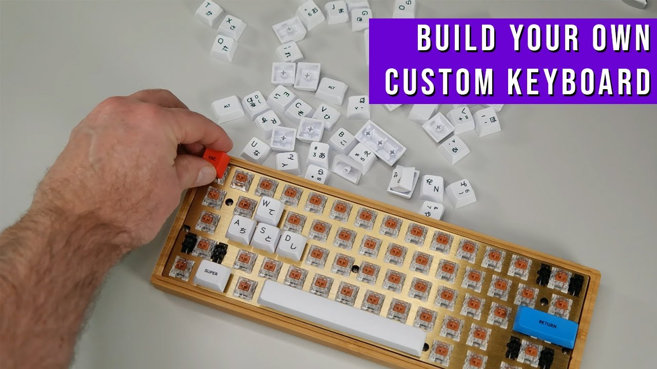 Building your own custom keyboard - YouTube