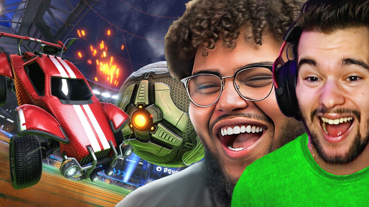 LATE NIGHT ROCKET LEAGUE WITH GRIZZY IS HILARIOUS