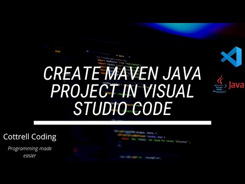 Video: Bagaimanakah saya membuat projek Maven menggunakan kod Visual Studio?