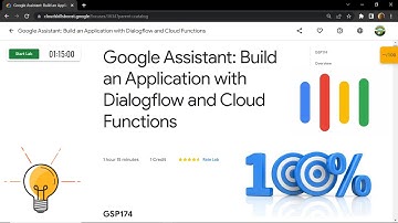 Google Assistant: Build an Application with Dialogflow and Cloud Functions || [GSP174] || Solution