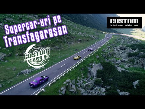 Supercar-uri pe Transfagarasan - Custom Cars Grand Tour 2021